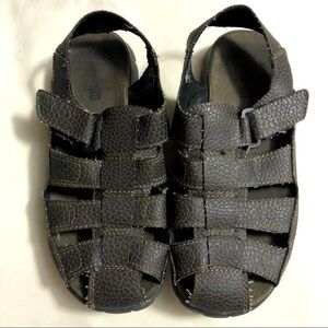 Smartfit Velcro Fisherman Sandals
Color Dark Brown Size 4 Boys